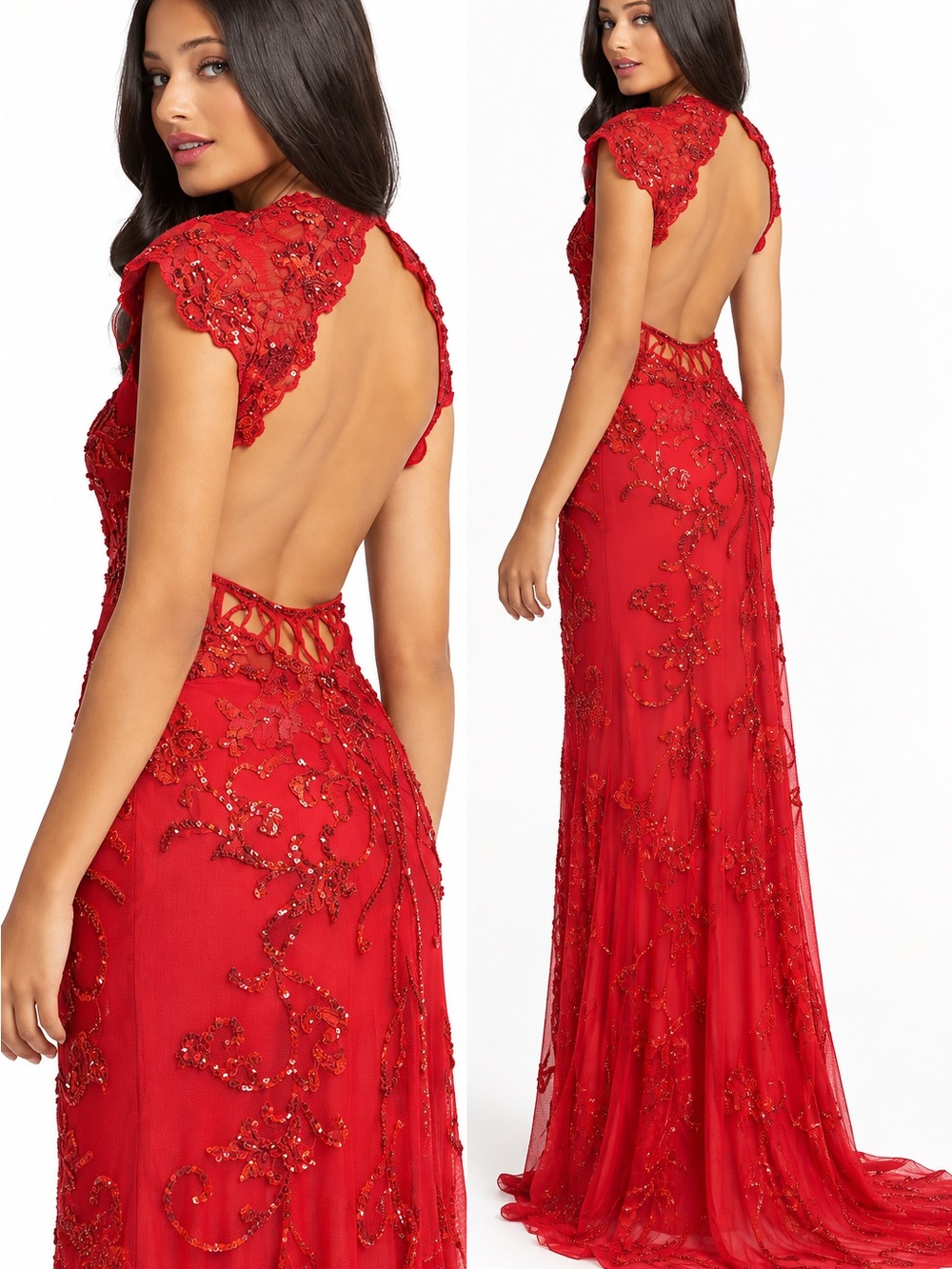 Mac Duggal 1903D Dress MSRP $866
